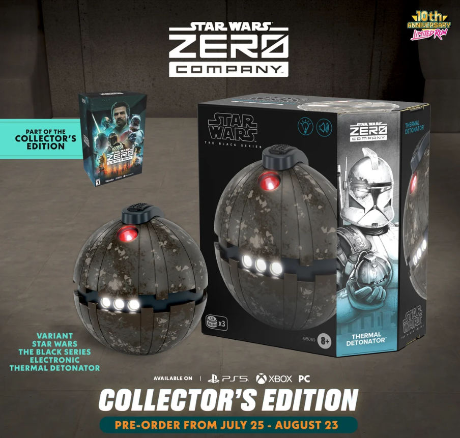 Star Wars Zero Company Collectors Edition