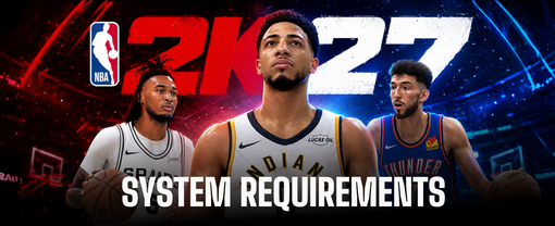 NBA 2K27 system requirements