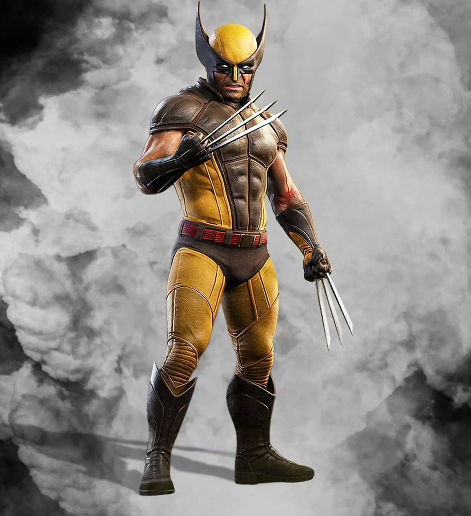 marvel Wolverine Classic Brown suit