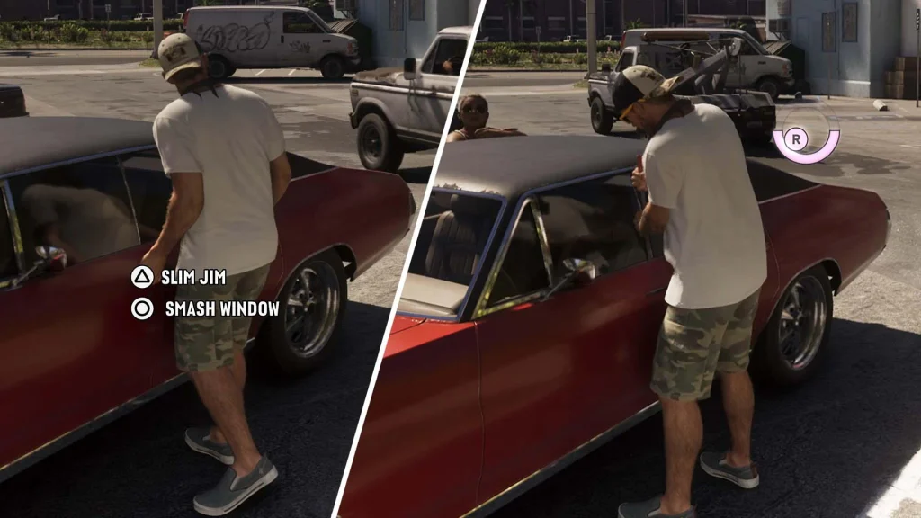 GTA 6 car theft Stealing Cars