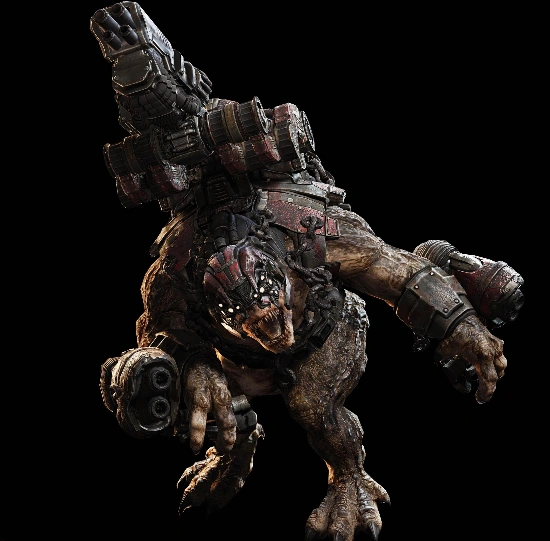 Gears of War E-Day Enemies Brumaks