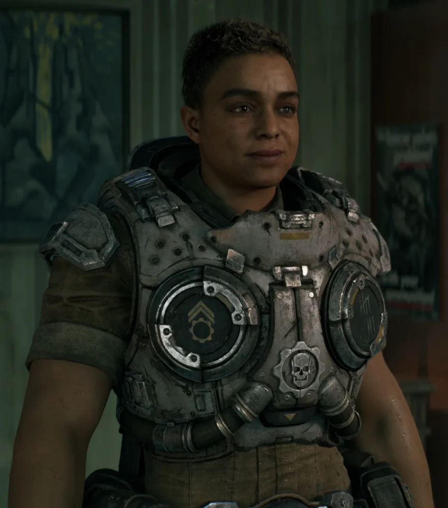 Gears of War E-Day characters Mags Carter