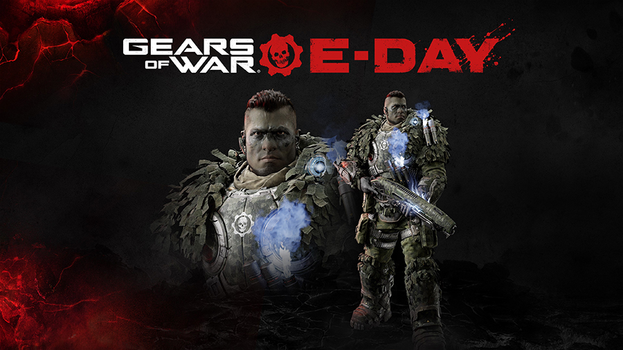 Gears of War E-Day skins Pre-Order Bonus Skin