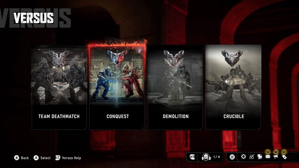 Gears of War e day versus multiplayer Modes