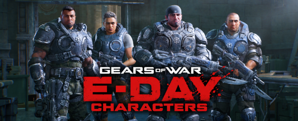 Gears of War E Day Characters