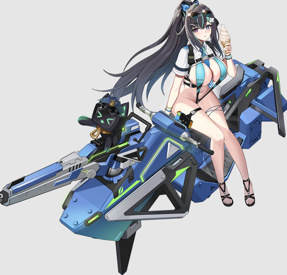 Heatwave Cop Delta character in Outerplane