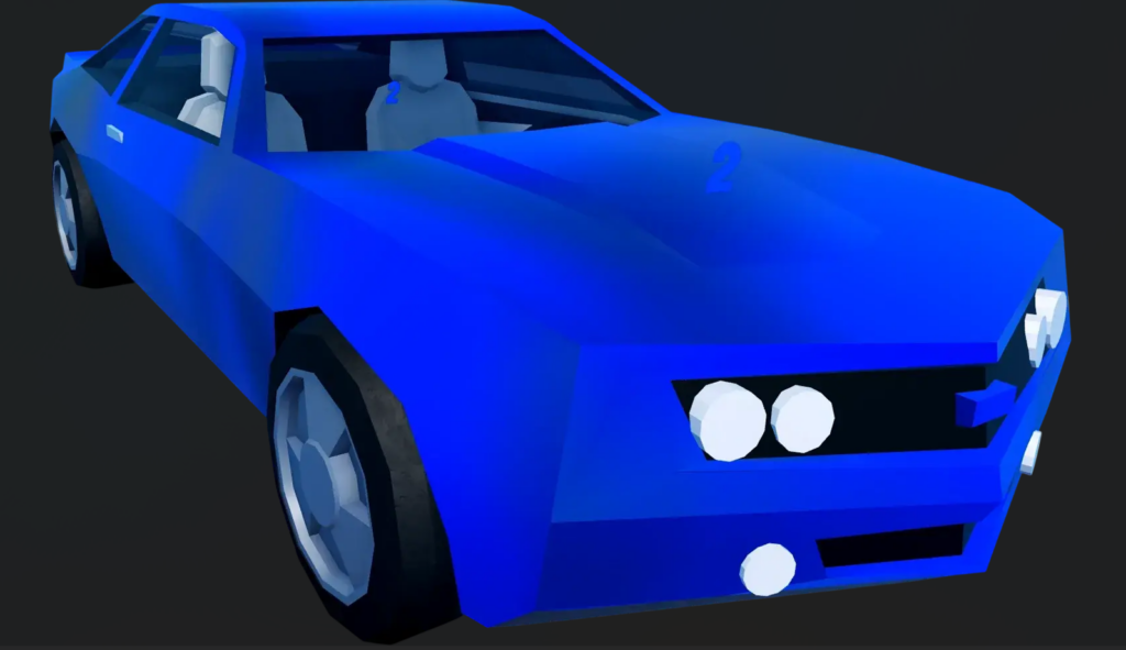 Hyperblue Vehicle in Roblox Jailbreak