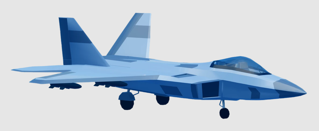 Jet vehicle in Roblox Jailbreak