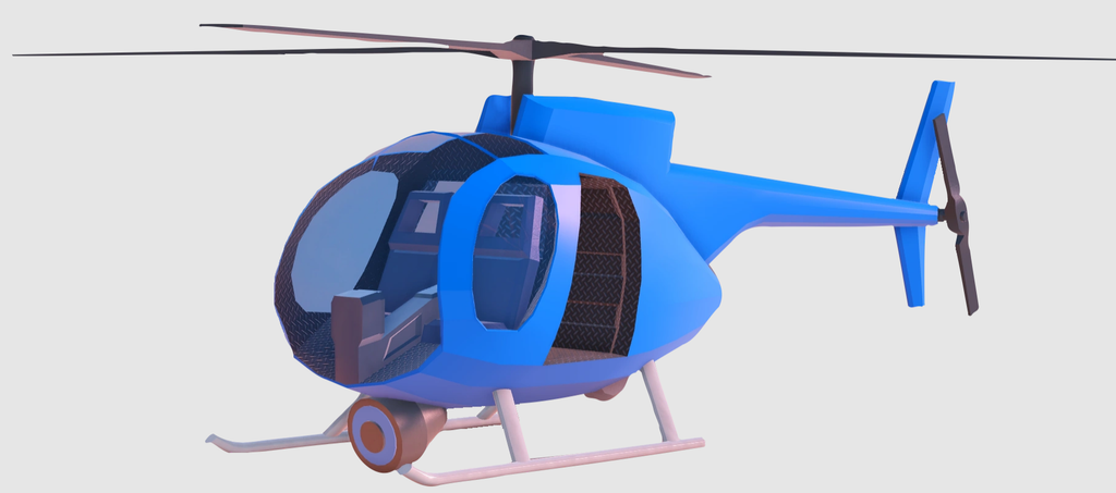 Little Bird vehicle in Roblox Jailbreak