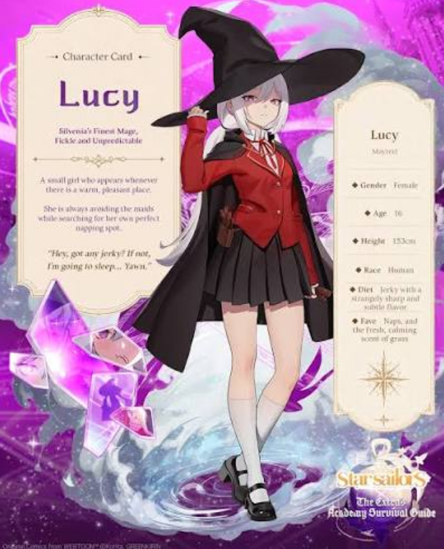 Lucy battle partner in Star Sailors