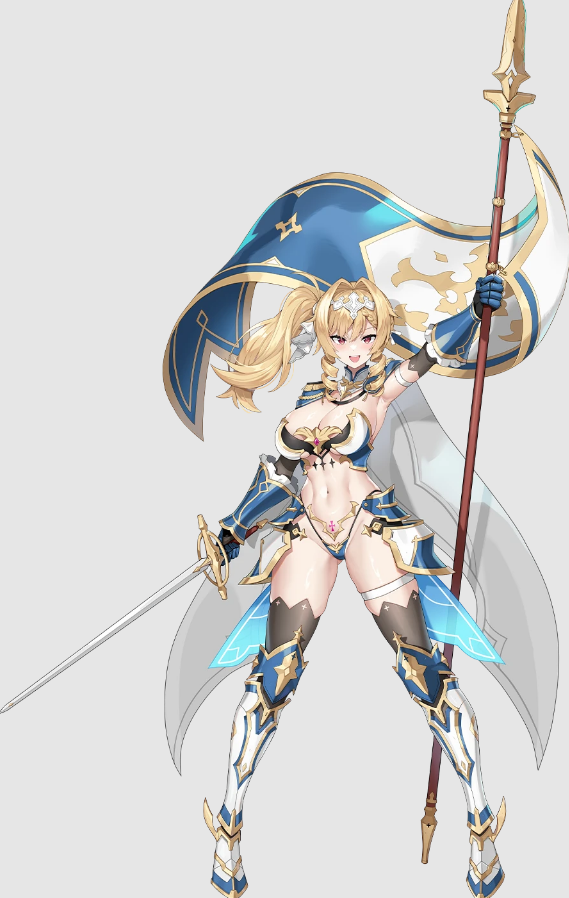 Luna character in Outerplane