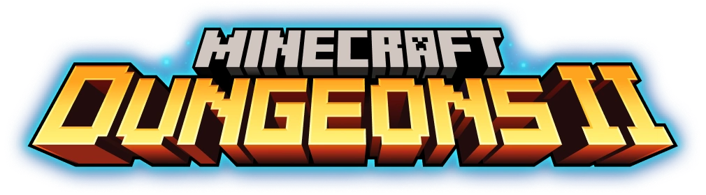 Minecraft Dungeons 2 logo png