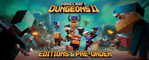 Minecraft Dungeons 2 Editions pre order