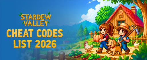Stardew Valley Cheat codes List cover