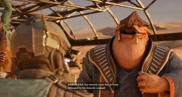 Star Wars Galactic Racer Darius Pax