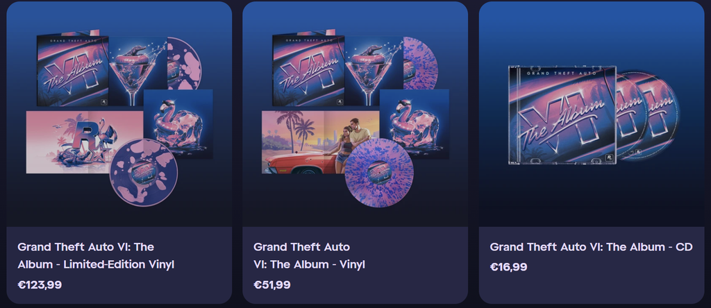GTA 6: The Album Pre-Orders 