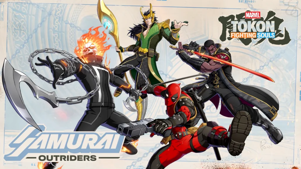 marvel tokon fighting souls roster samurai outriders