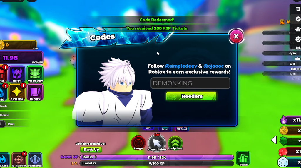 Anime Astral Simulator codes
