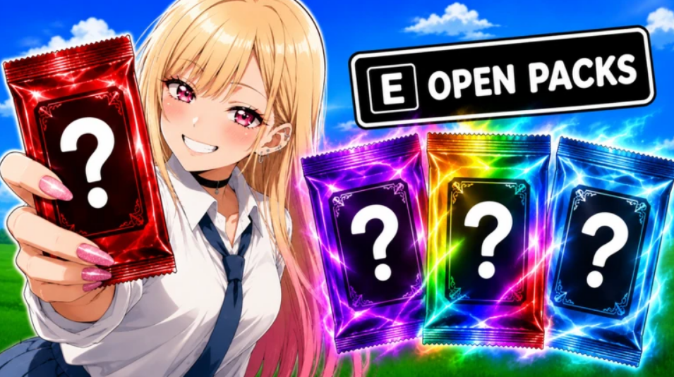 Anime Card Collection game on Roblox
