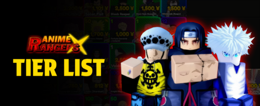 Anime Rangers X tier list banner
