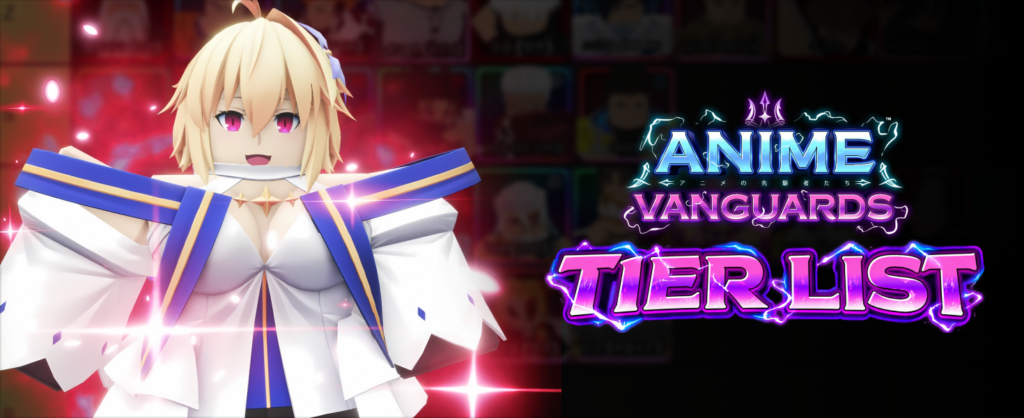 Anime Vanguards Tier List cover