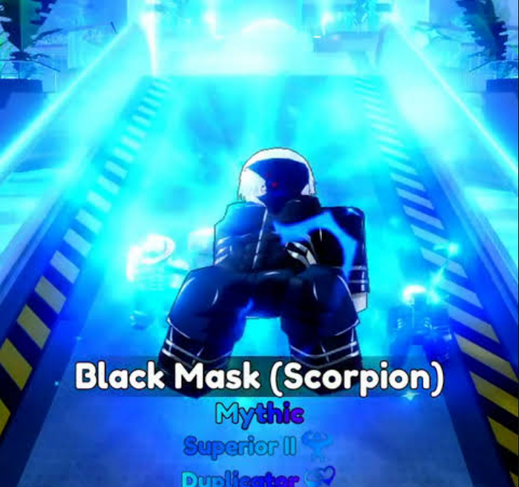 Black Mask unit in Anime Rangers X 