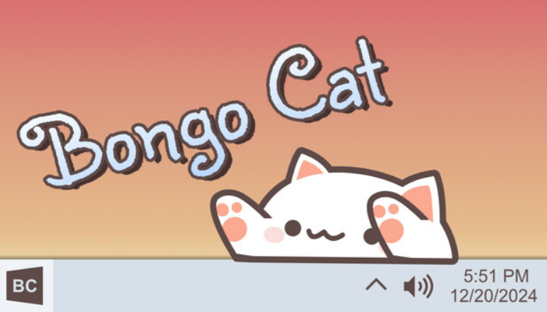 Bongo Cat clicker game
