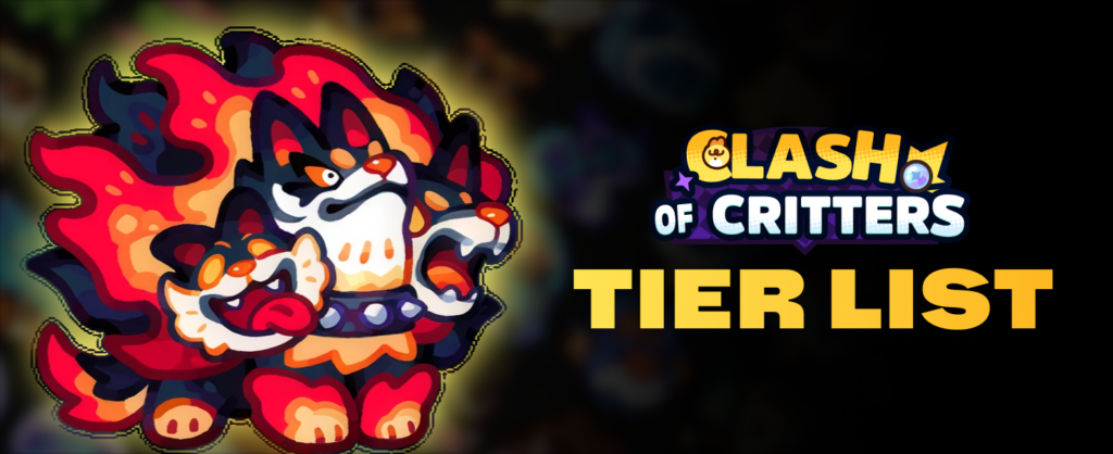 Clash of Critters tier list banner
