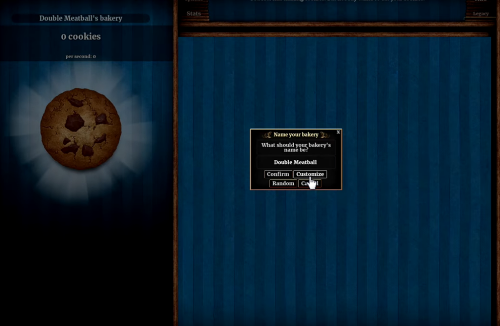 How to Change your Bakery Name in Cookie Clicker