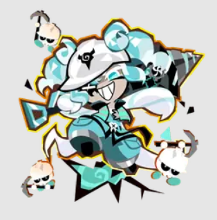 Cool Mint Cookie in CookieRun: Crumble 