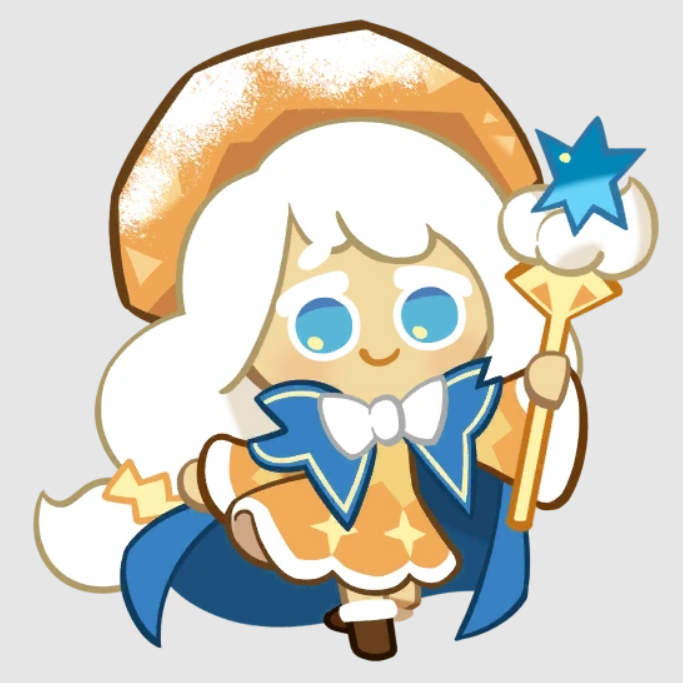 Cream Puff Cookie in CookieRun: Crumble 