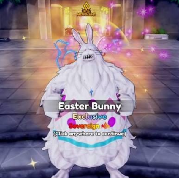 Easter Bunny unit in Anime Rangers X 