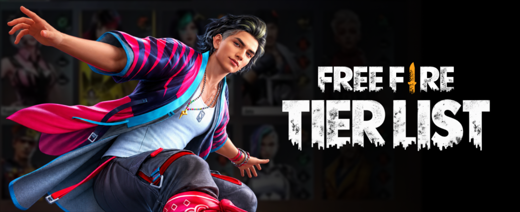Free Fire character list banner