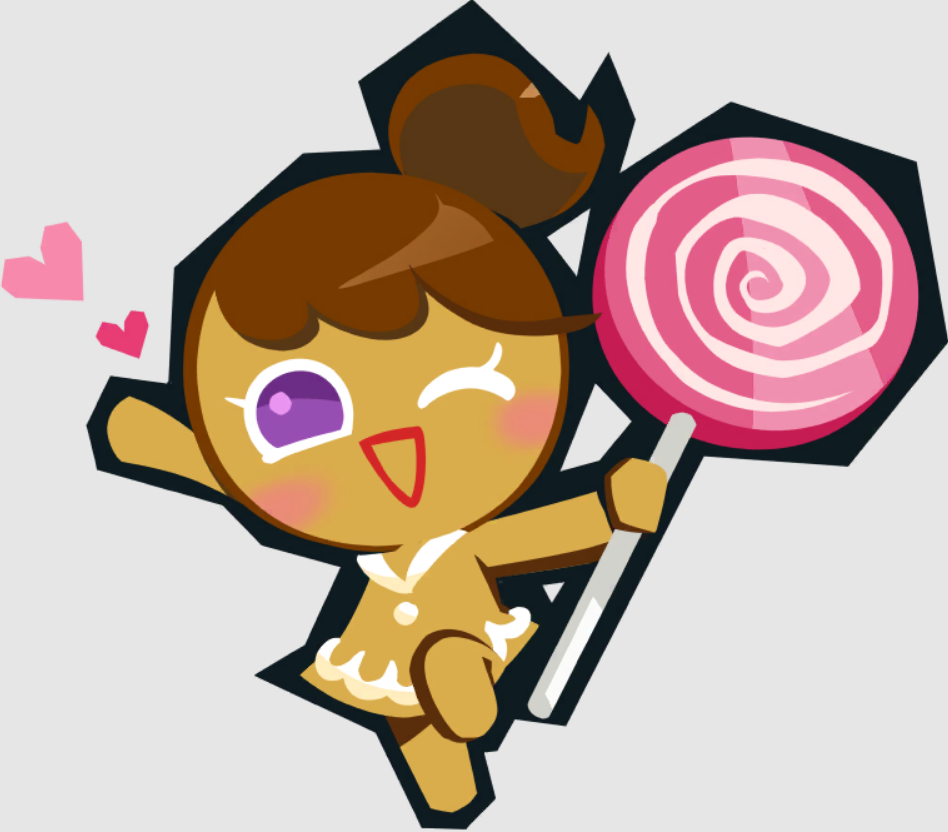 Gingerbright Cookie in CookieRun: Crumble 
