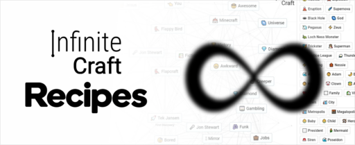 Infinite Craft Recipes List banner