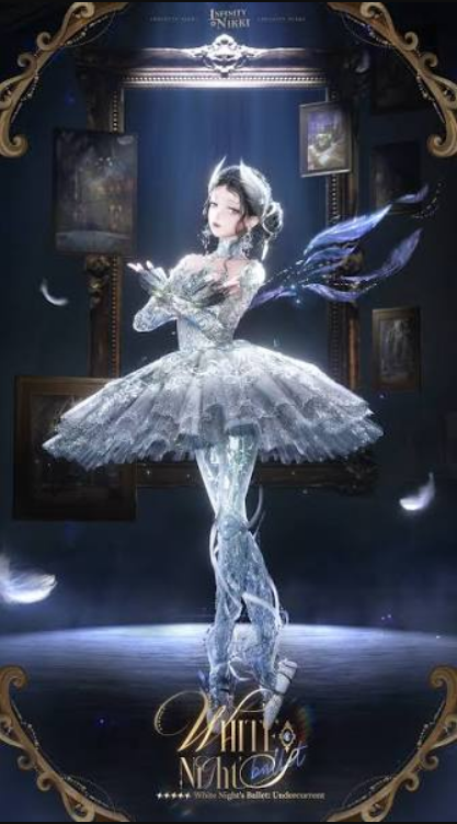 White Night's Ballet ability outfit in Infinity Nikki