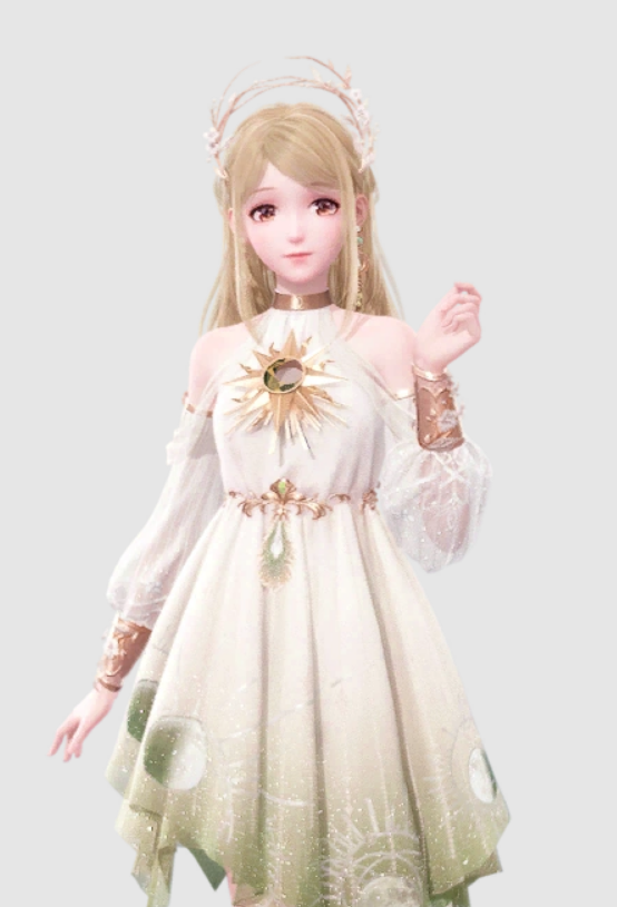Wind of Purity ability outfit in Infinity Nikki