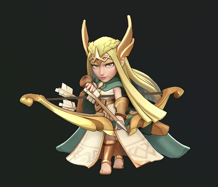 Luna hero in Kingshot game