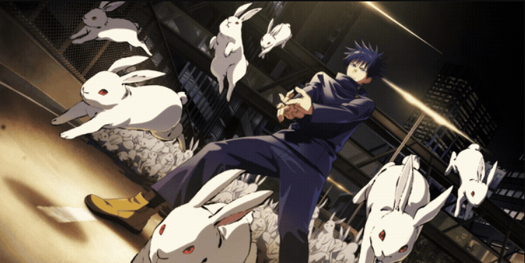 Megumi Fushiguro Rabbits Disruption hero card in Jujutsu Kaisen Phantom Parade