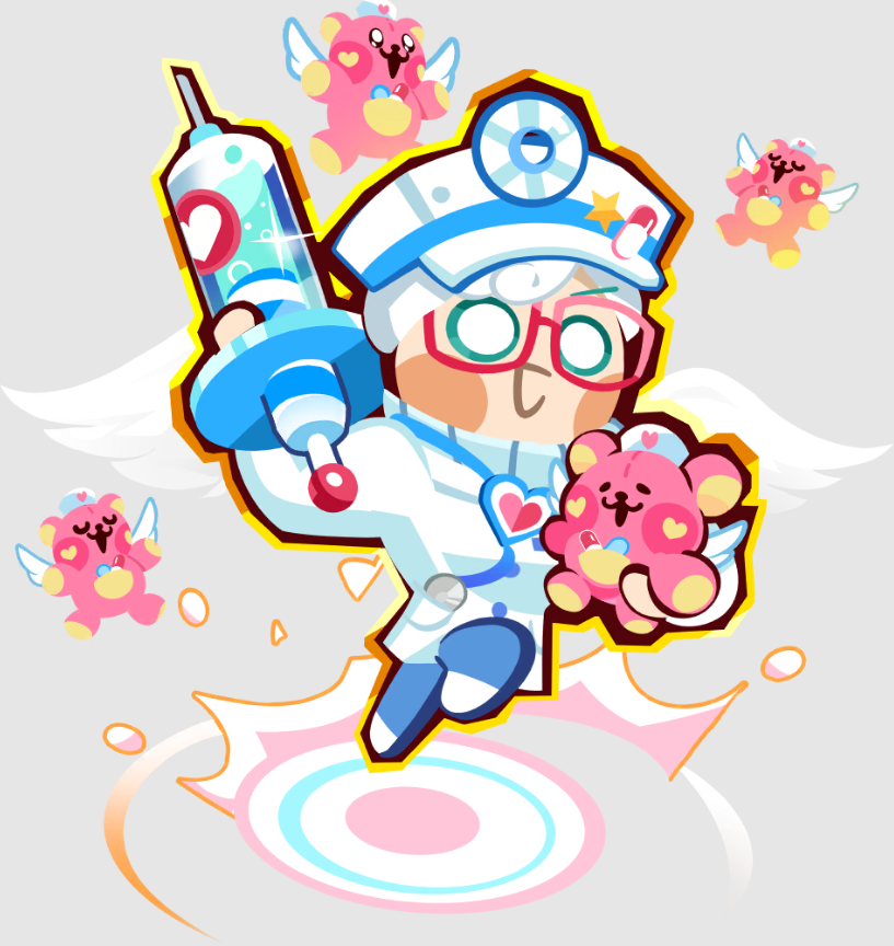 Milk Cookie's Crunchy Strong Pediatrician in CookieRun: Crumble 