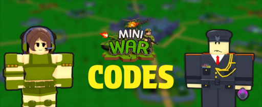 Mini War codes banner