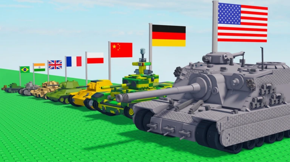 Mini War game on Roblox
