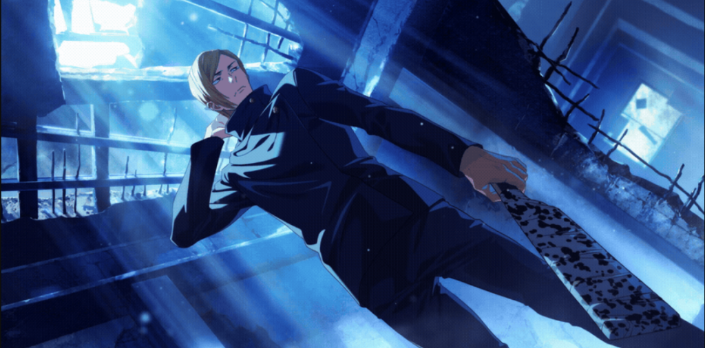 Teen Nanami Kento Promising New Student hero card in Jujutsu Kaisen Phantom Parade
