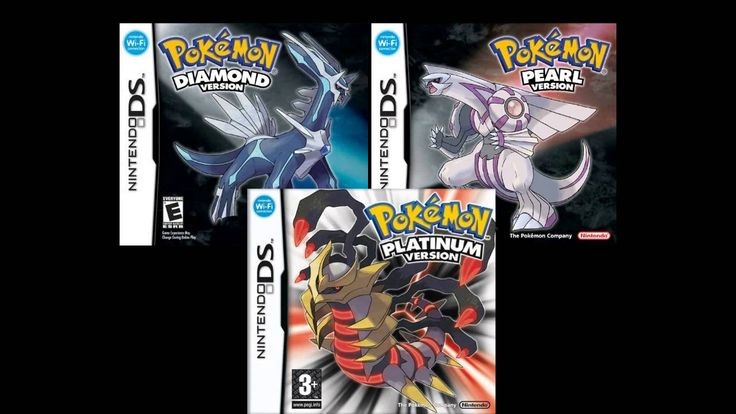 Pokémon Diamond, Pearl, and Platinum All Pokémon Games in Order 