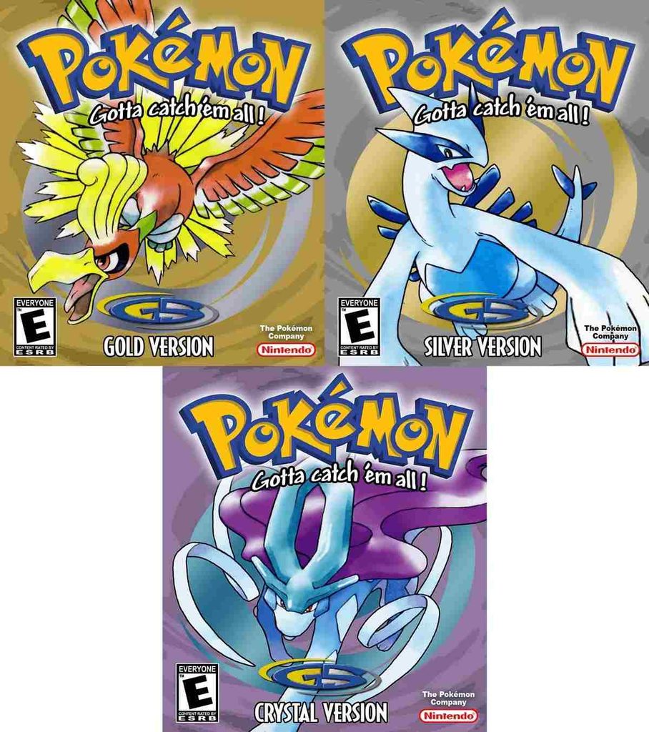 Pokémon Gold, Silver, and Crystal