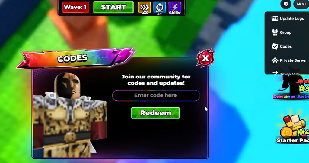 Redeem Roll Anime to Fight Codes