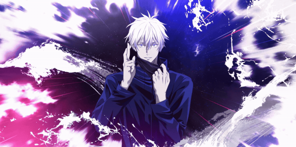 Satoru Gojo Within Infinity hero card in Jujutsu Kaisen Phantom Parade
