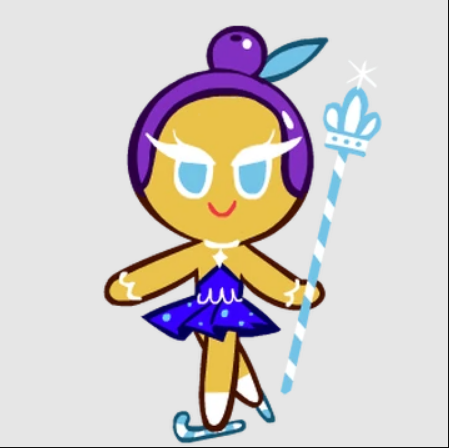Skating Queen Cookie in CookieRun: Crumble 