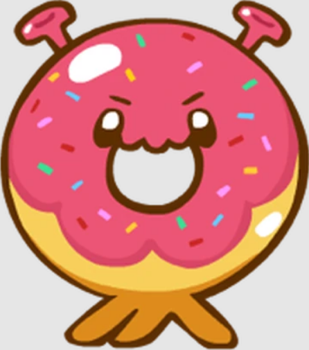Space Doughnut's Royal Excellence Cookie in CookieRun: Crumble 
