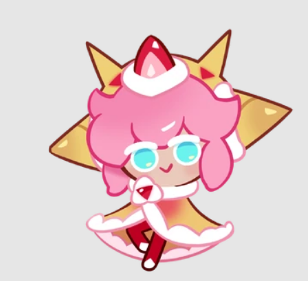 Strawberry Crepe Cookie in CookieRun: Crumble 